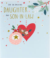 For an Amazing Daughter and Son in Law Christmas Card